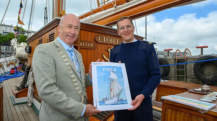 Kinsale welcomes Le Bellot, the first cruise ship of 2025 Image