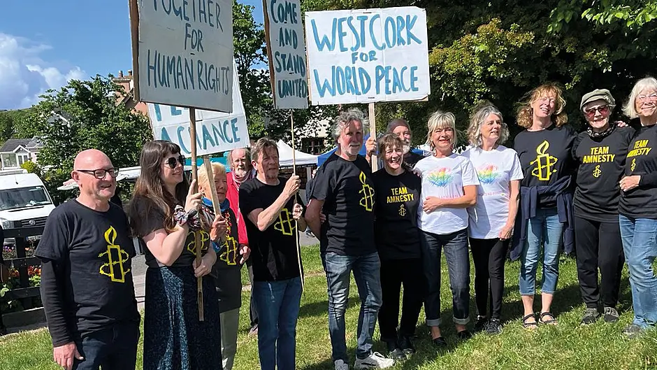 Schull Amnesty group says ‘give peace a chance’ Image