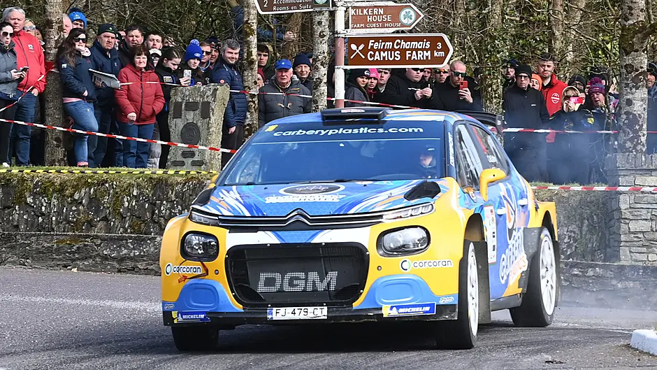 Cal McCarthy to compete in Jim Clark Rally in Scotland Image
