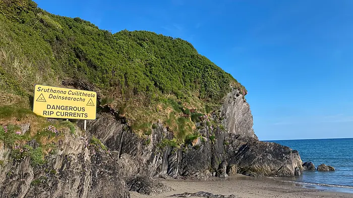 Volunteers patrol beach ahead of lifeguard season Image
