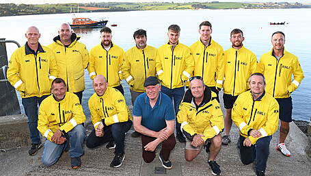 Mark Gannon signs off after 50 years’ service with Courtmacsherry RNLI Image