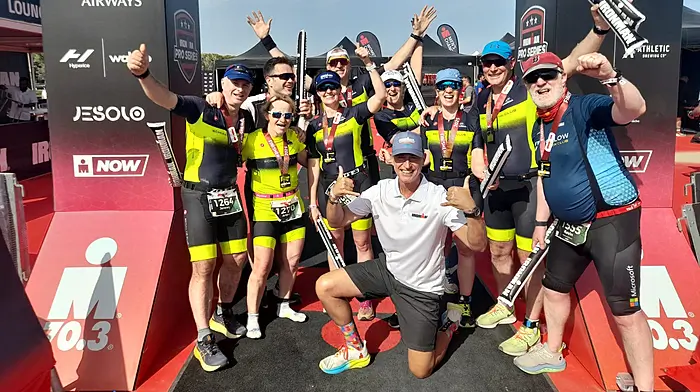 Schull triathletes fly West Cork flag proudly at Venice Ironman Image