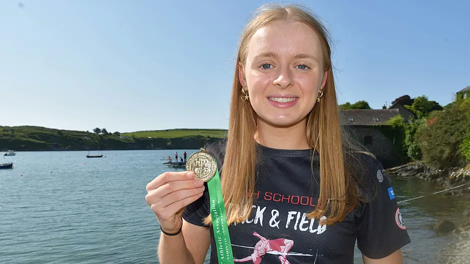 Caoimhe Flannery races to All-Ireland in record time Image
