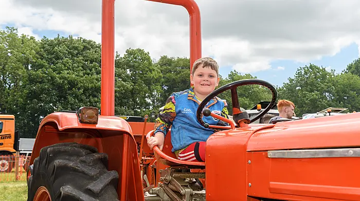 Tommy O'Rourke, Timoleague, at the Innishannon Steam & Vintage Rally. (Photo: David Patterson)