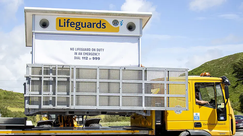 Lifeguards back on local beaches Image