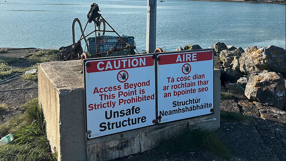 Funds sought to start restoration of old Keelbeg Pier Image