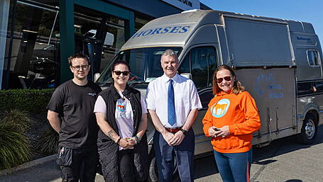 Bandon business donates van to Cork animal charity Image