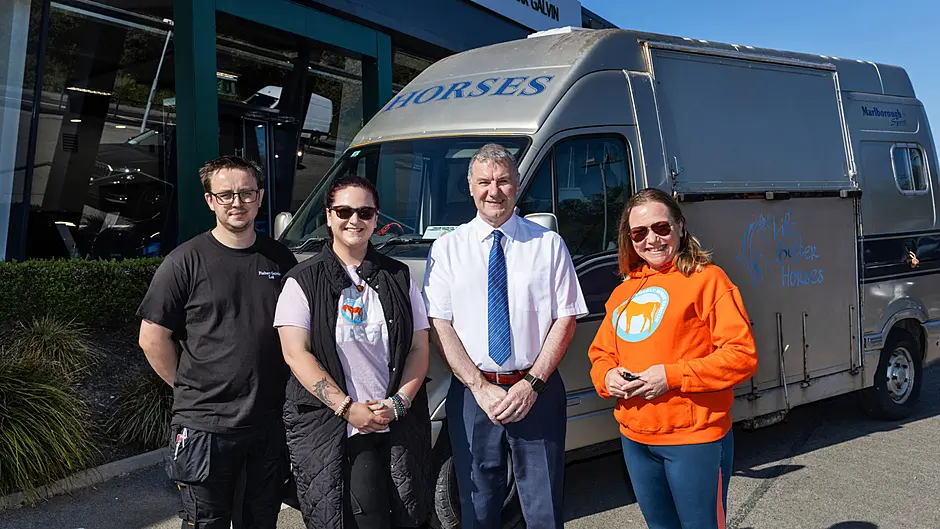 Bandon business donates van to Cork animal charity Image