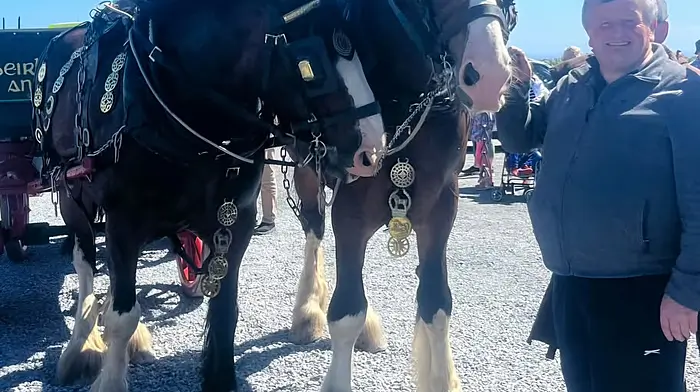 The late Diarmuid O'Brien on a day when the Old Head Rocket Team was re-enacted.  Diarmuid will be greatly missed by colleagues, friends and family.