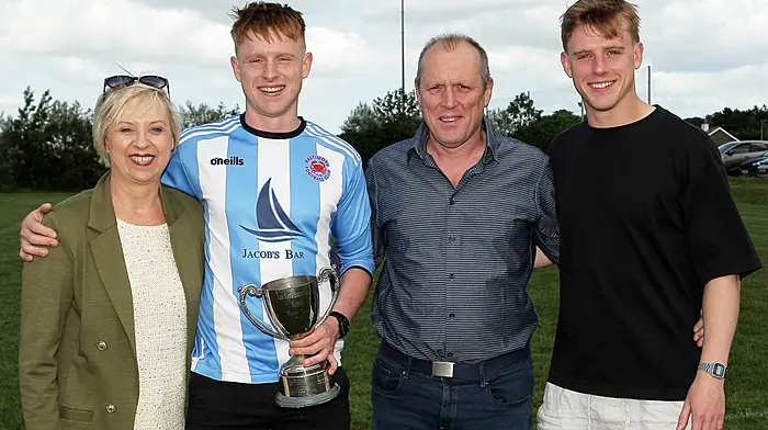 Carol, Fionn, Denis and Jack Whooley. (Photo: Paddy Feen)
