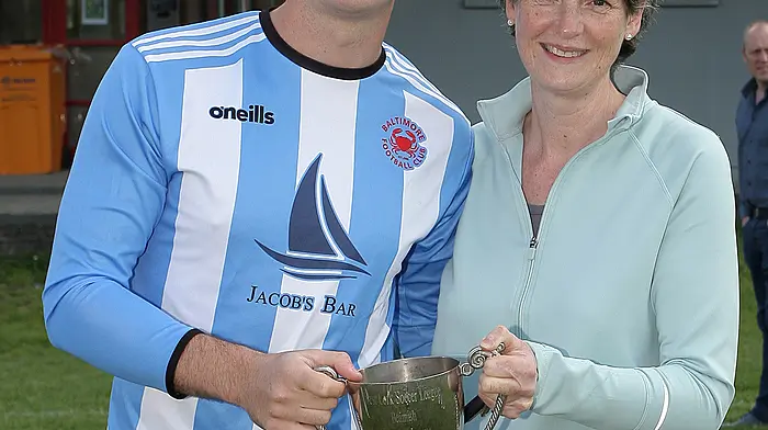 Peter O'Driscoll and his mother Helen. (Photo: Paddy Feen)