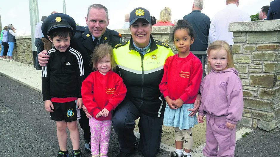 Minister Moran attends the official re-opening of Coachford Garda Station Image