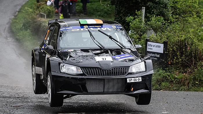 Jason McSweeney leads the West Cork charge at Donegal International Rally Image