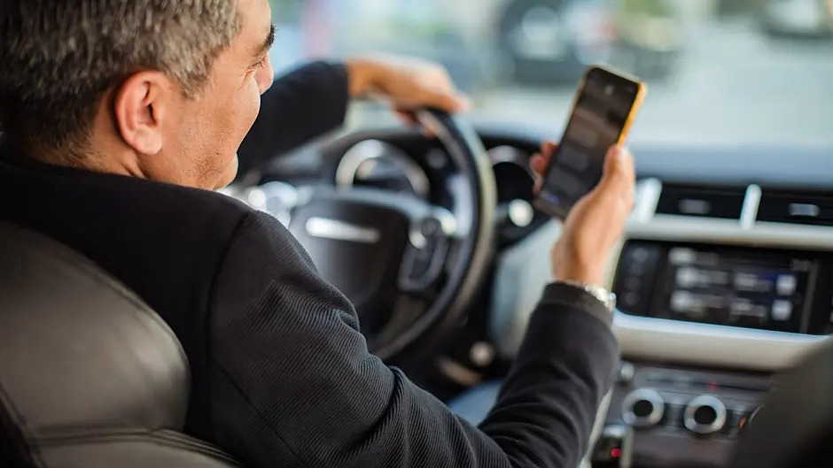 Sharp increase in drivers caught while using their phones Image