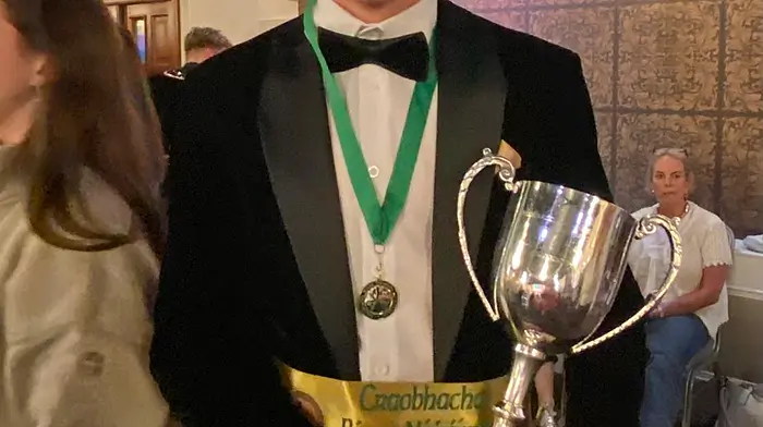 Christian Crowley won the national men's title for Irish dancing in Killarney.