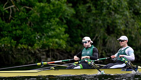 Olympic champs Paul and Fintan in opposition in Lucerne Image