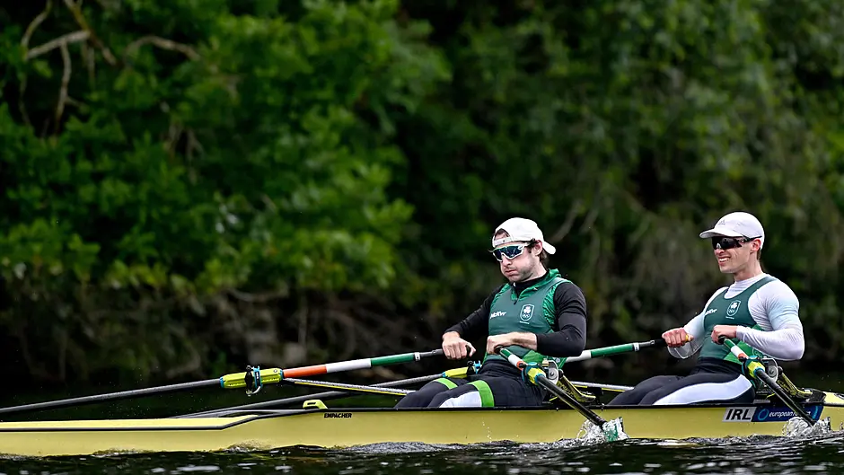 Olympic champs Paul and Fintan in opposition in Lucerne Image