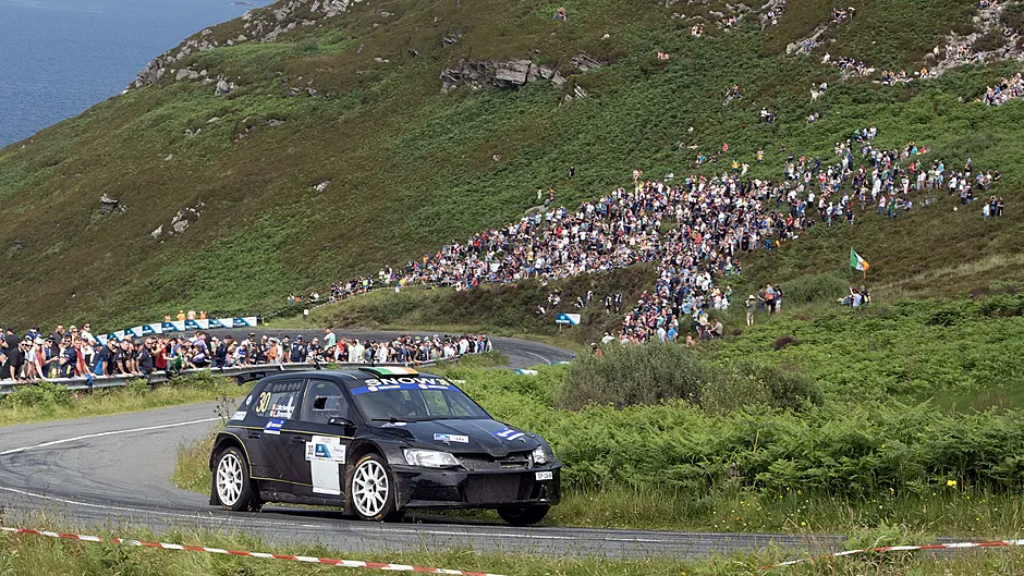 Jason McSweeney is the top West Cork driver in Donegal Image