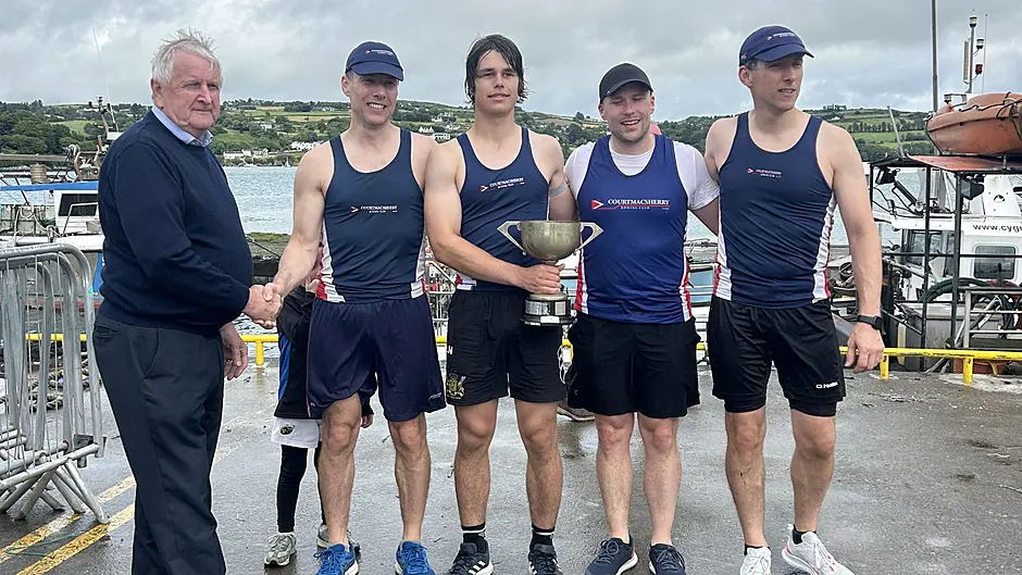 Dunmanway Rowing Club debut creates plenty of excitement at Union Hall regatta Image