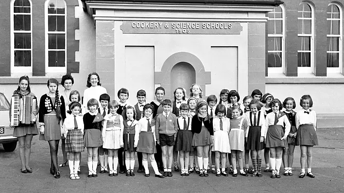 Convent set dancing group, 1971.