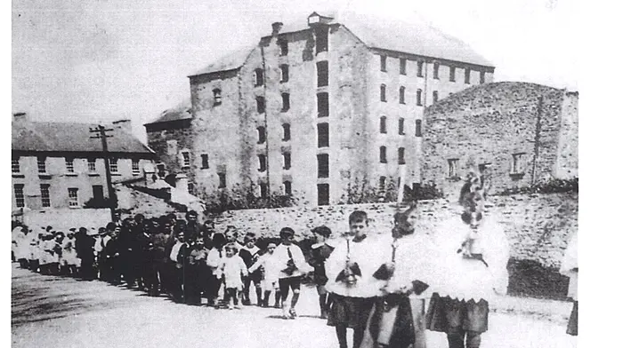 Eucharistic procession, Belgooly, c1930.
