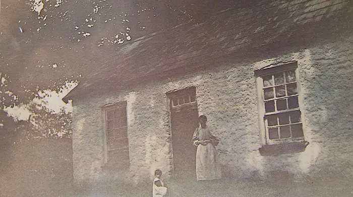 Tenants cottage on Heathburn Hall Estate, 1905.