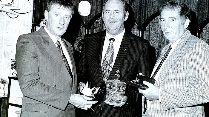 Popular Garda Paul Doyle calls time on a lifetime of service to the force, sometime in the 1990s.