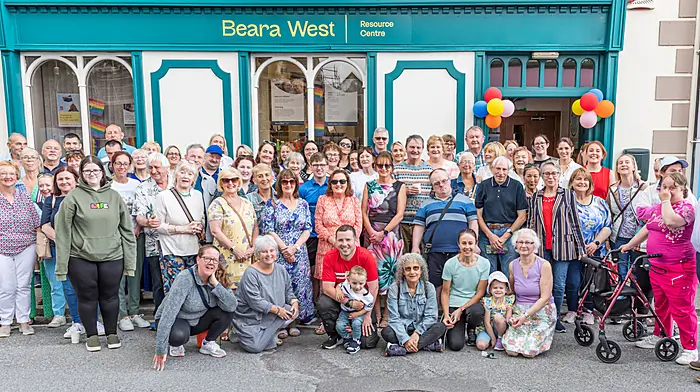A large crowd gathered for the official launch of the Beara West Family Resource Centre.   (Photo: Anne Marie Cronin)