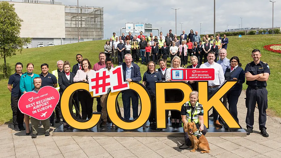 Cork Airport crowned best regional airport by ACI EUROPE Image