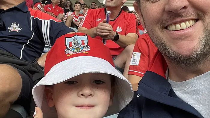 Joey and John Harrington from Bantry Blues cheered Cork on to a famous win!