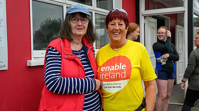 REPRO FREEPictured at the Castletown Fundraising Rally, Coppeen, Co. Cork in support of Enable Ireland are Anne Walsh, Murragh and Pat Crowley, Kilmichael.Picture. John Allen