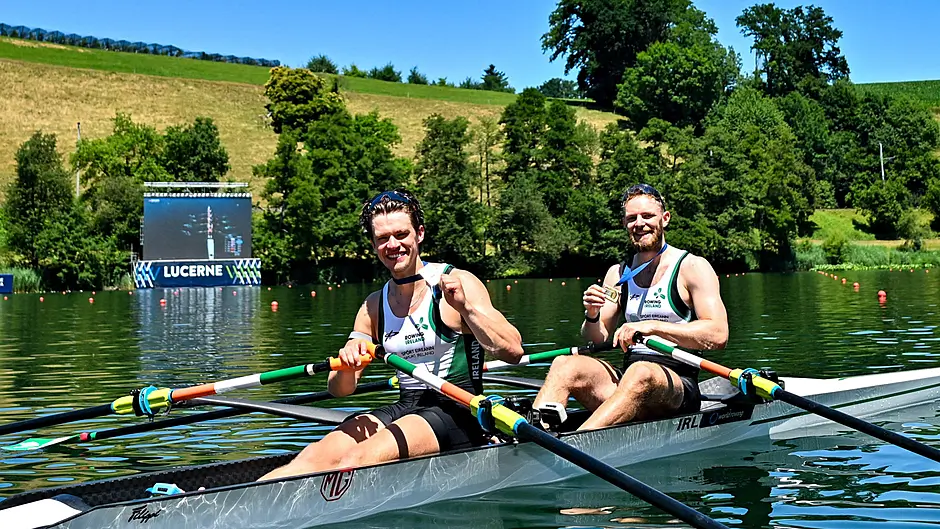 Fintan McCarthy bolsters his collection with second successive heavyweight bronze medal Image