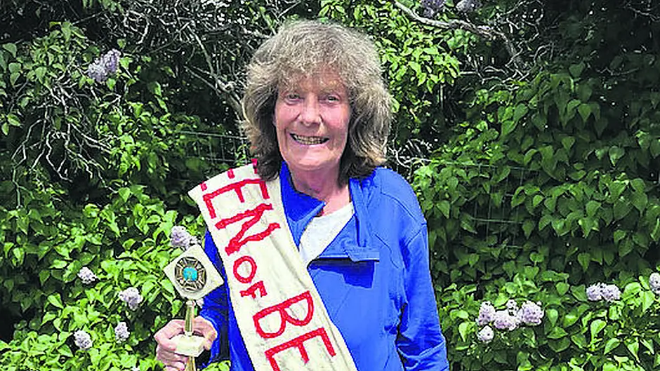 Queen for a day: Laurie steps back in time Image