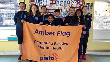 Bandon Primary School flies flag for wellbeing Image