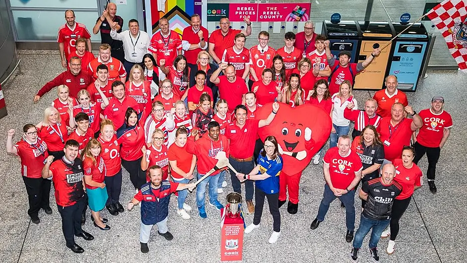 'Rebel Yell' – Cork Airport shows its support for the Cork hurlers Image