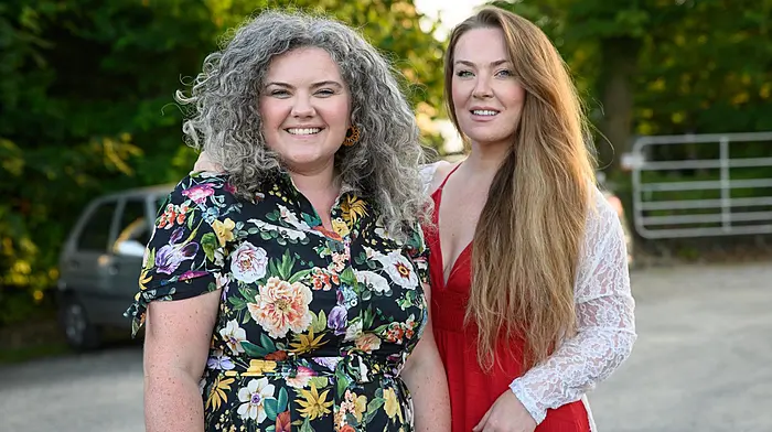 Angela Heenan and singer-songwriter Nella Dwyer from Kinsale at the Gemma Hayes concert in St Catherine’s Cultural Centre during the Kinsale Arts Weekend.     (Photo: John Allen)