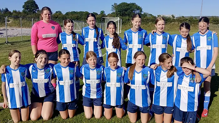 Sullane and Drinagh battling for U14 Schoolgirls Premier title Image