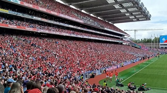 There was huge Cork support at Croke Park last Saturday with a large number of Valley Rovers members also present.