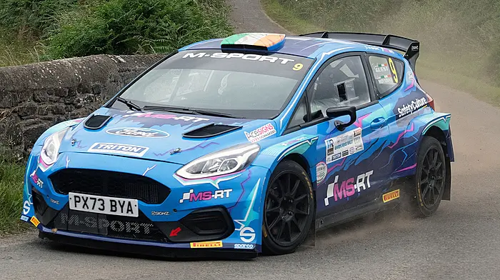 David Guest leads West Cork charge on a day of drama at the Raven's Rock Rally Image
