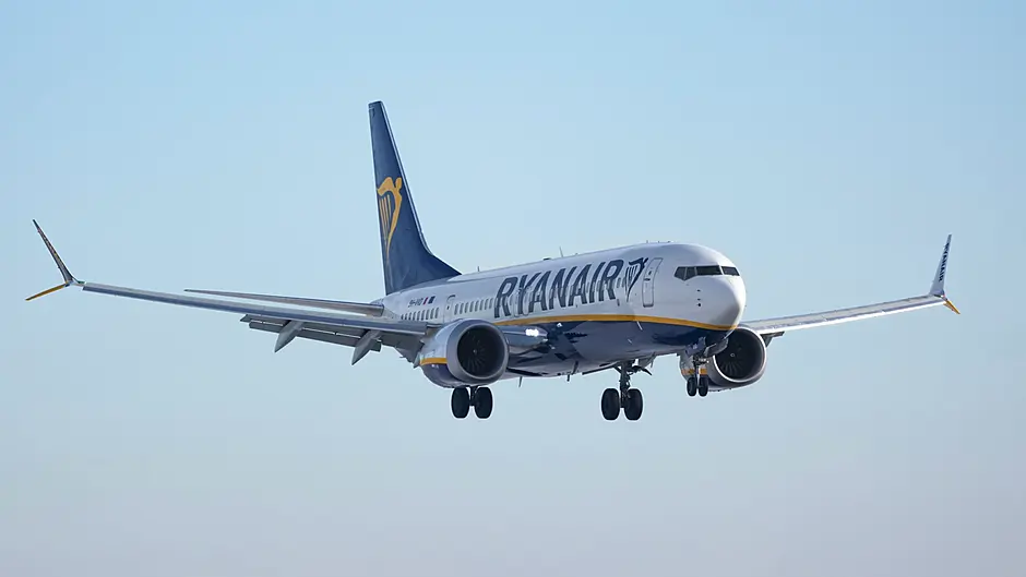 Ryanair adds over 12,600 extra seats to / from Cork for Christmas 2025 Image