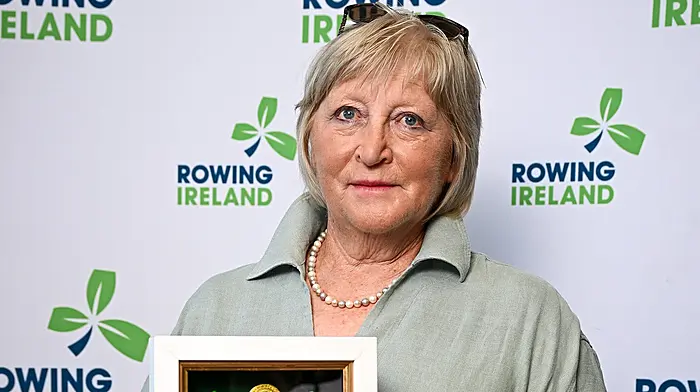 Nuala Lupton was the only woman in Ireland who could make the boat go better, and she did Image