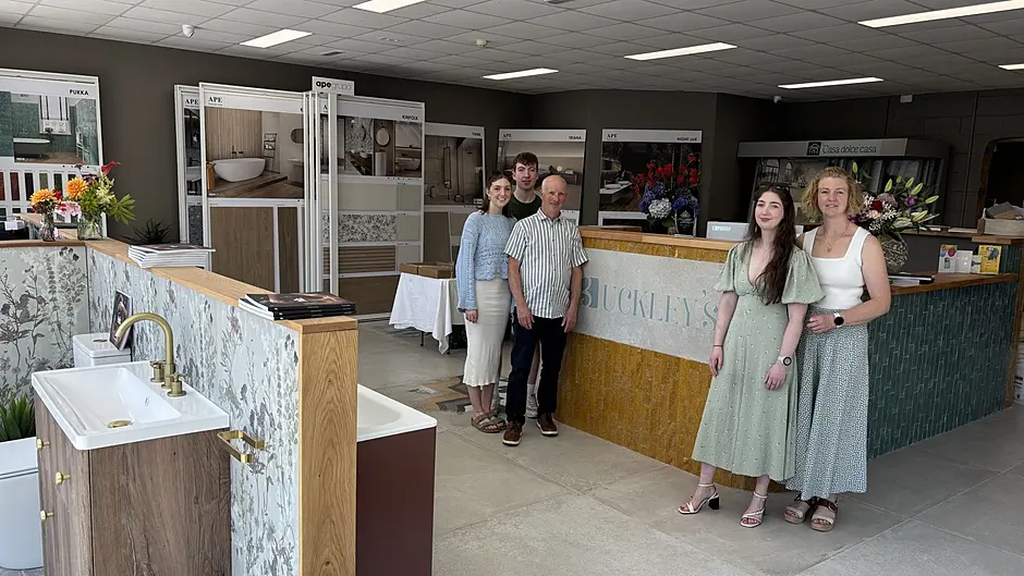 WATCH: Buckley's Tiles & Bathrooms stunning new showroom in Skibbereen Image