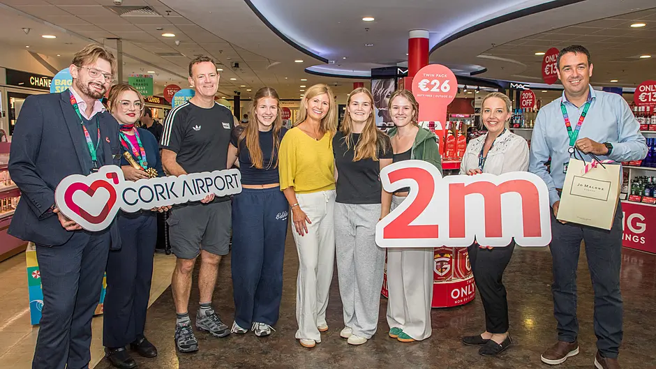 Cork Airport welcomes its two millionth passenger this year as 74,000 expected to fly over the August Bank Holiday weekend Image