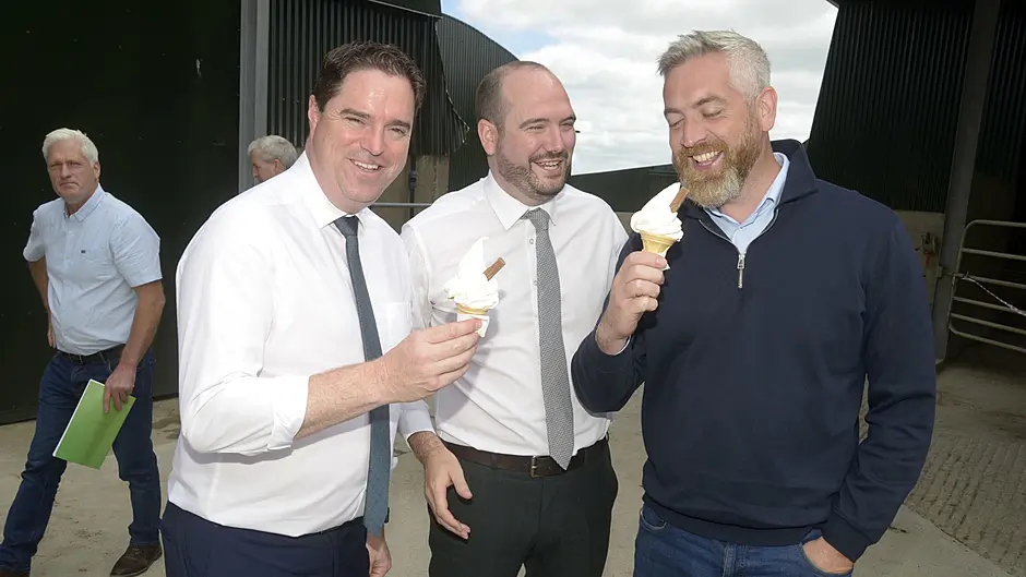 Agriculture minister says focus ‘100%’ on derogation, as sun shines down on Ballinadee Image