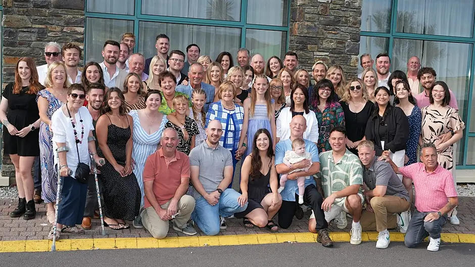 Peggy (87) overjoyed as 68 O’Driscolls meet up - some for the very first time Image