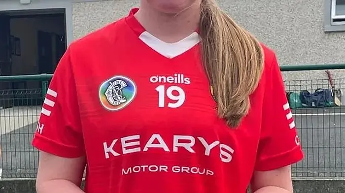 Emma O’ Leary of Courcey Rovers U15 camogie team which recently won the Munster Blitz.