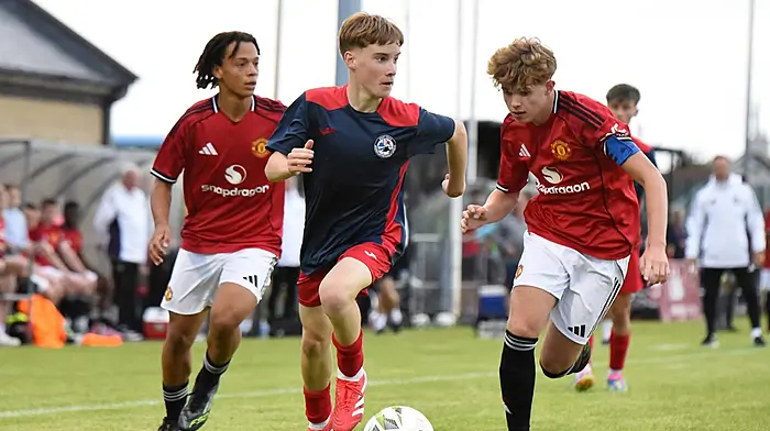 David Hall lauds West Cork Academy after Super showings against Manchester United and Rangers Image