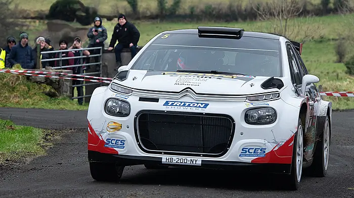 Daniel Cronin returns to action on the ALMC Rally in Oldcastle Image