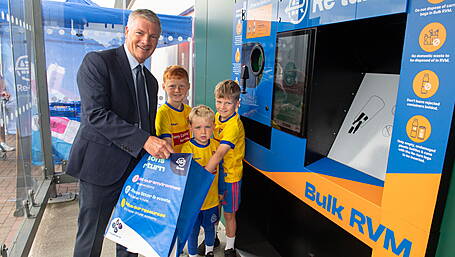 Bulk recycling machine at SuperValu a boost for charities, community Image