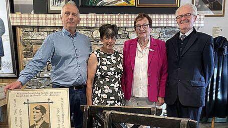 Artefacts from Charlie Hurley’s funeral donated Image